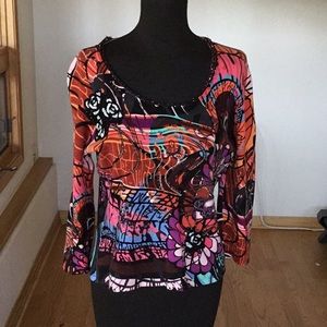 Pretty beaded sweater top