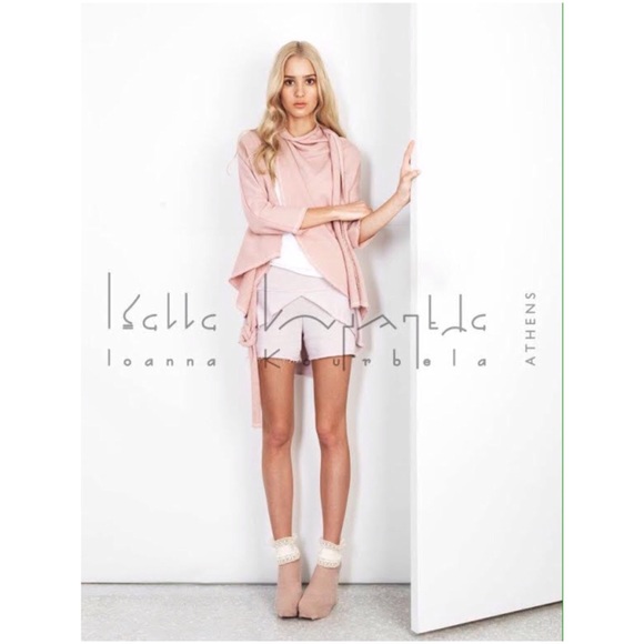 Asymmetric French Terry Shorts - Picture 8 of 8