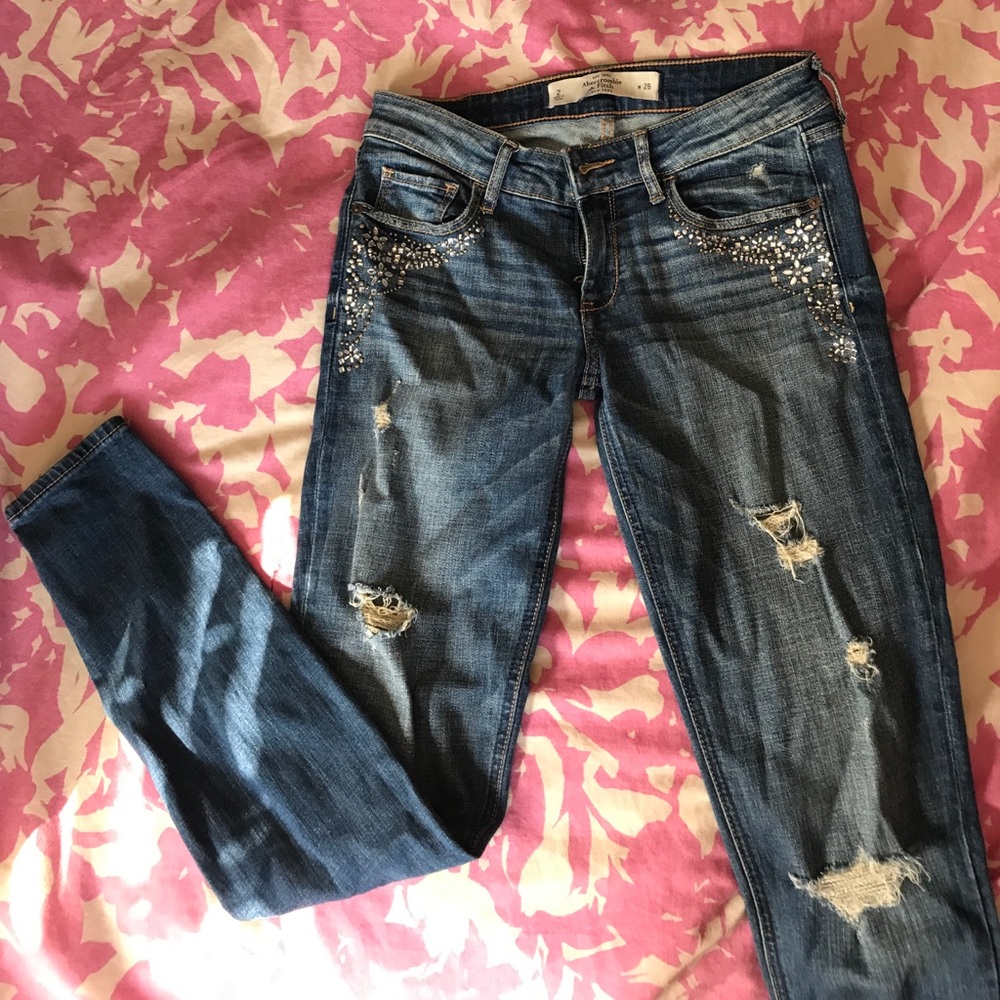 Abercrombie and Fitch skinny jeans