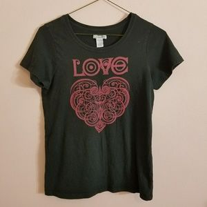 Lucky Brand Love T Shirt