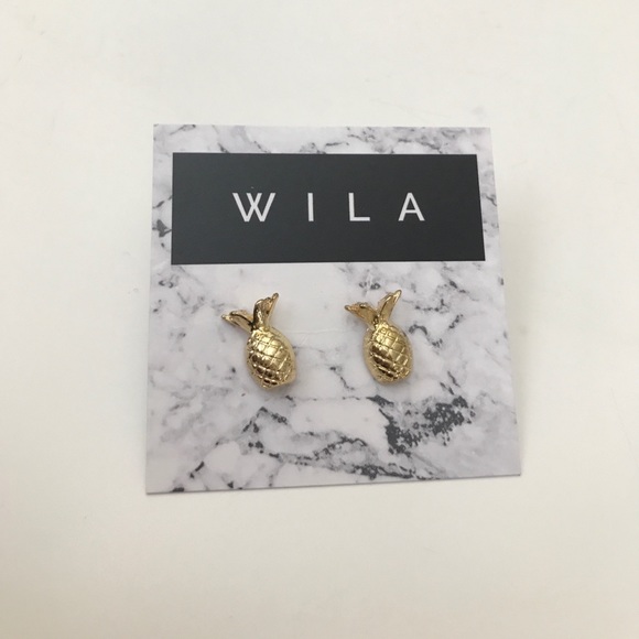 🍍WILA PINEAPPLE EARRINGS 🍍 - Picture 1 of 2