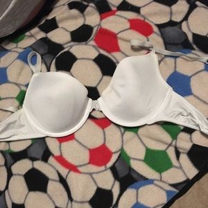 White t-shirt bra