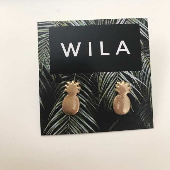 🍍WILA PINEAPPLE EARRINGS 🍍 - Picture 1 of 2
