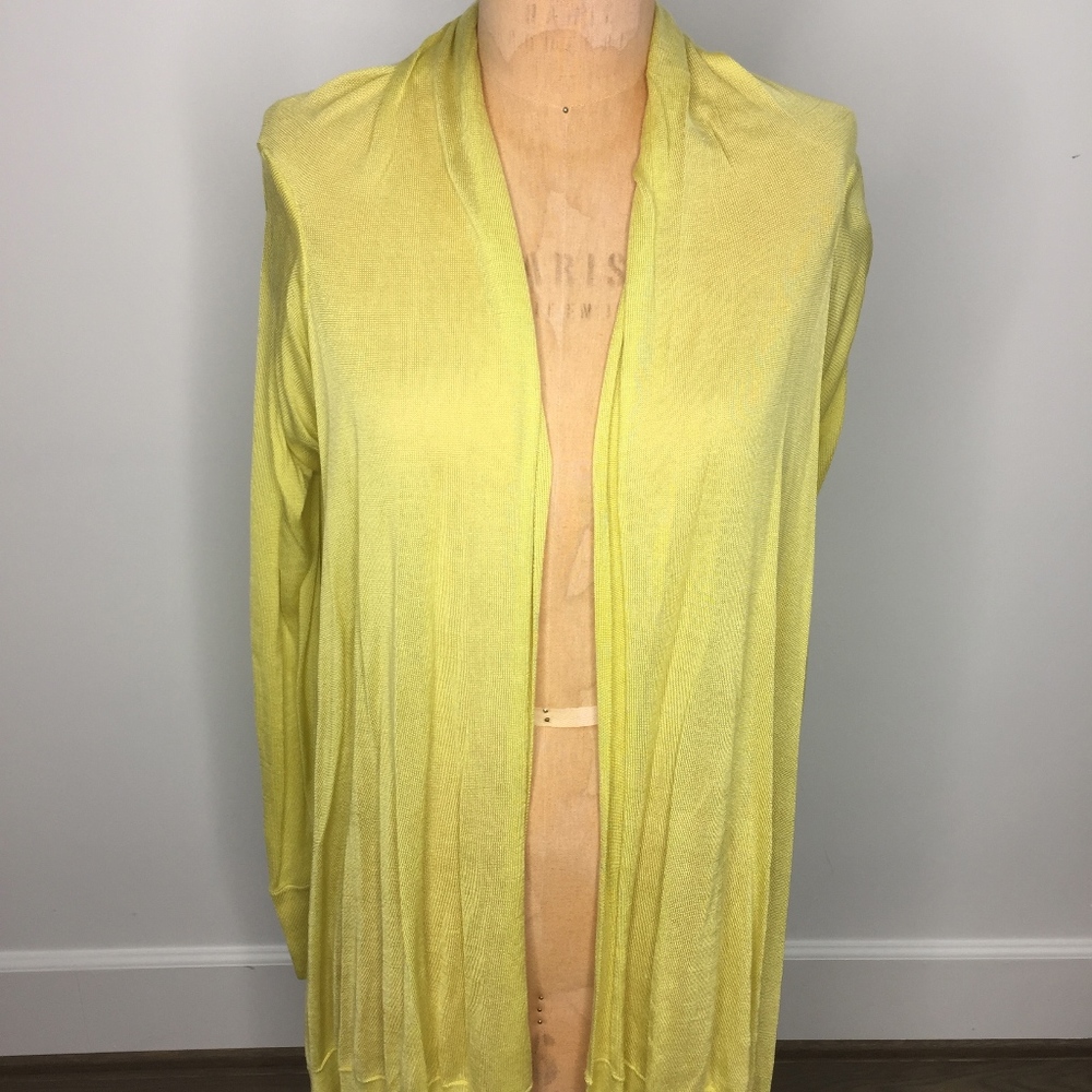 H&M Yellow Cardigan Size M/L