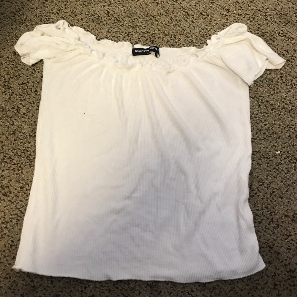 Brandy melville off the shoulder top