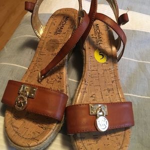 Michael kors wedge sandals