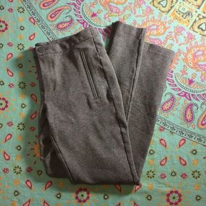 ZARA Trafaluc  Gray Skinny Zipped Ankle Pant