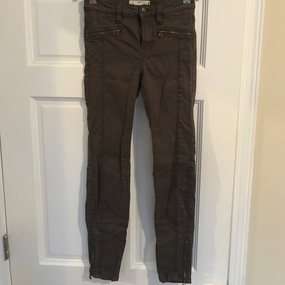 Green gray H&M jeans skinny PERFECT CONDITION