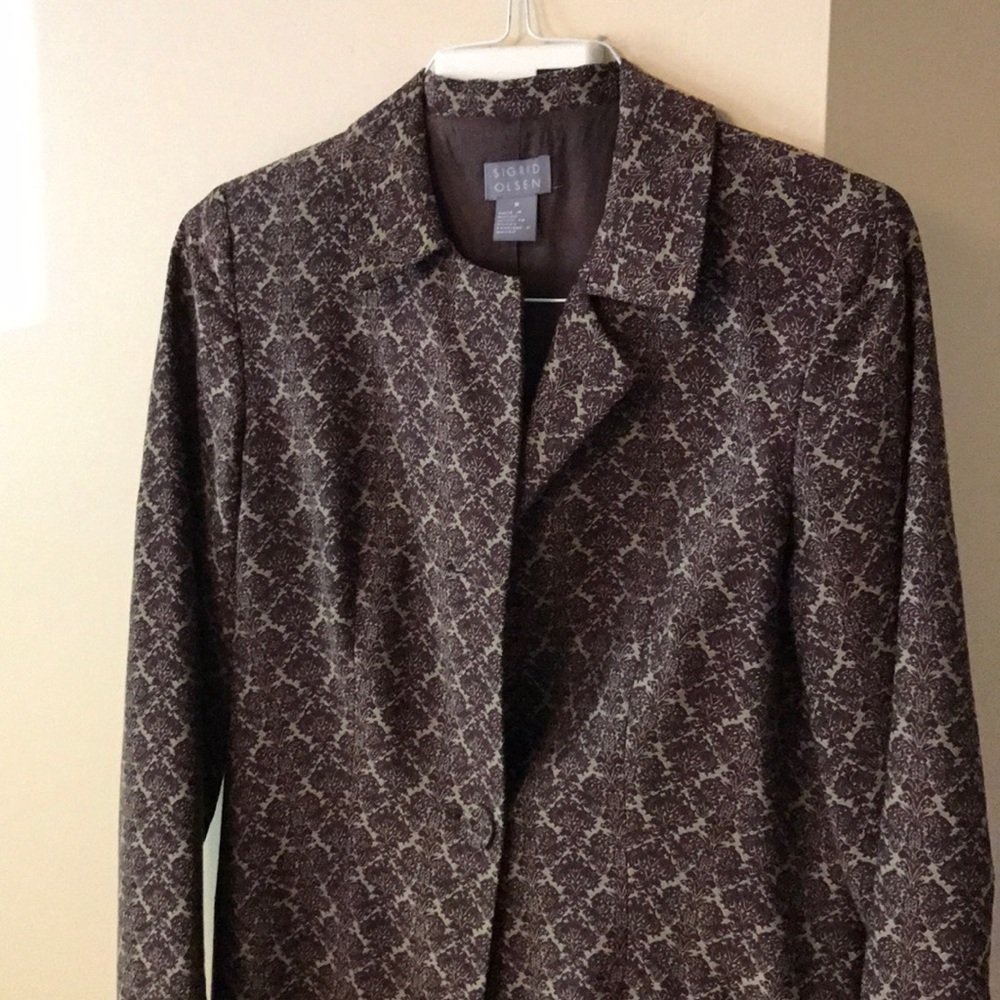 Sigrid Olsen Long Jacket size 8