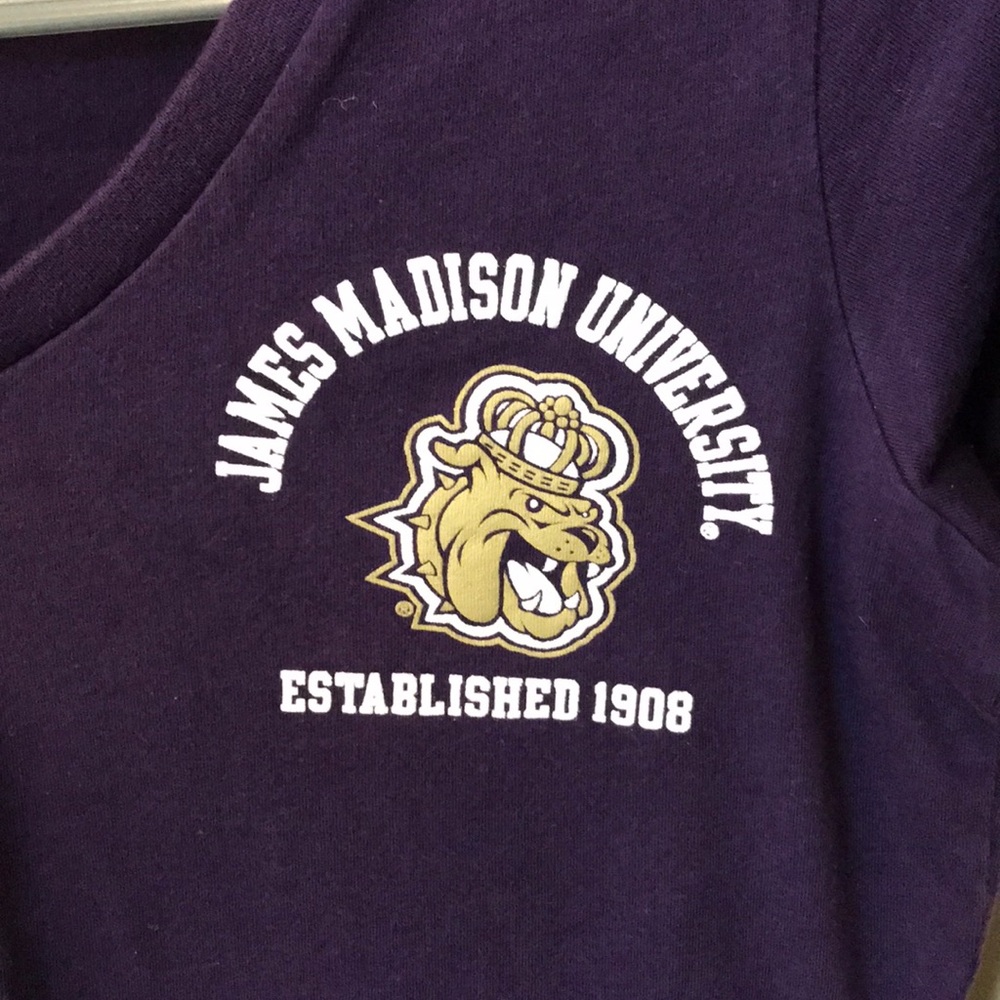 James Madison University V-Neck 💜