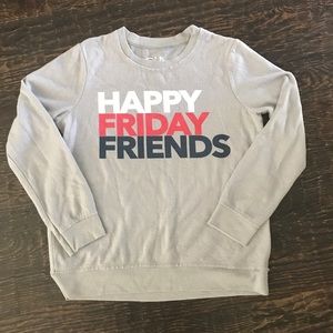 Chaser Brand Sweatshirt Pullover Fleece Medium