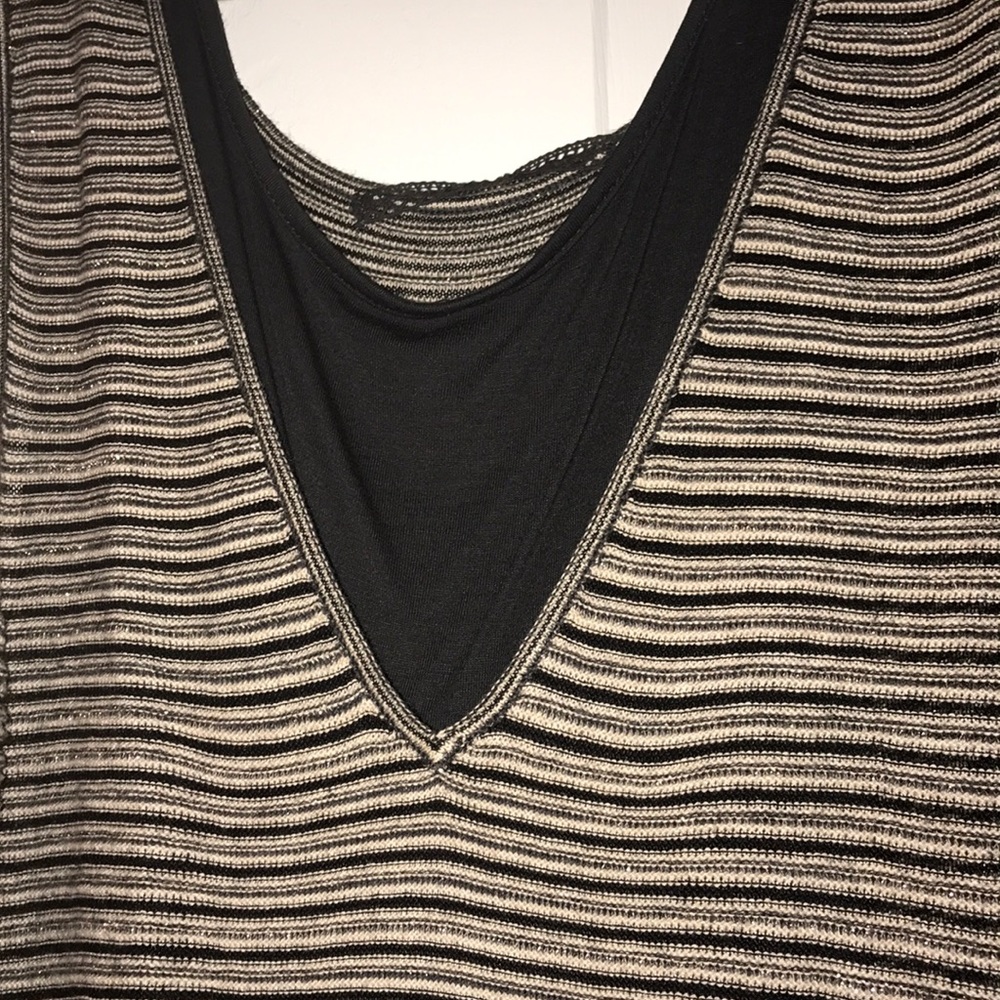 Knitted and knotted dress