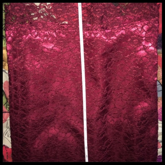 Red Lace Dress - Picture 5 of 6