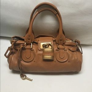 Chloé Paddington Satchel in Tan
