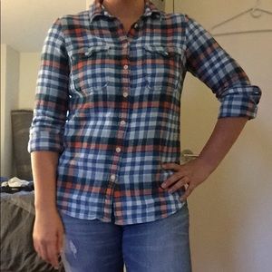 JCrew Flannel Button down