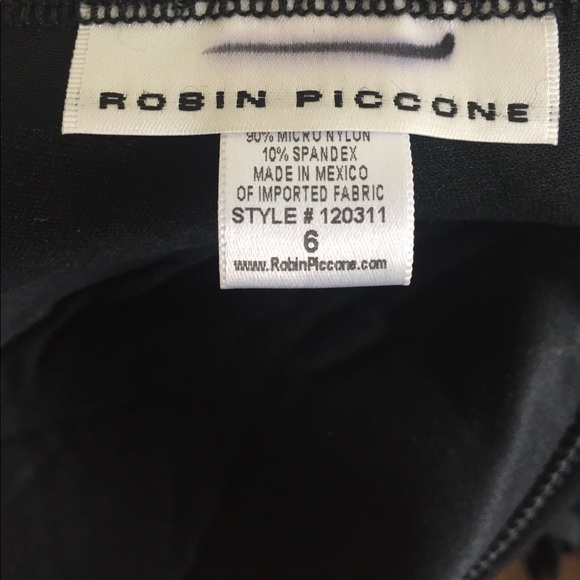 Robin Piccone Penelope one-piece Brand New Black 6 - Picture 4 of 5