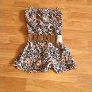 Papaya's short sleeveless jumpsuit