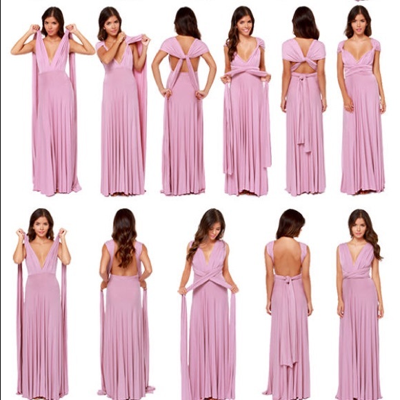 Lulu's Taupe Convertible Maxi Dress - Picture 3 of 3