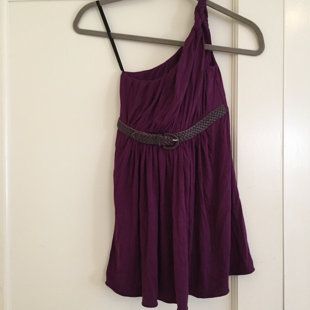 Sky One-Shoulder Top, S