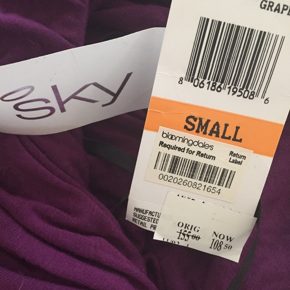 Sky One-Shoulder Top, S - Picture 4 of 4