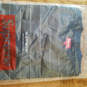 Supreme Logo Stripe LS Top