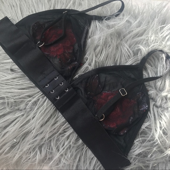 Rose Patch Bralette *LAST ONE* - Picture 3 of 3