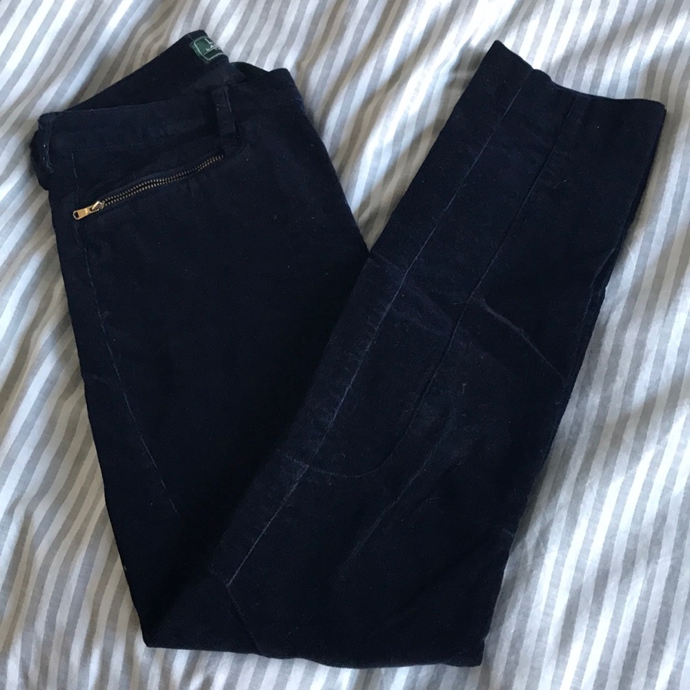 Corduroy skinny pants