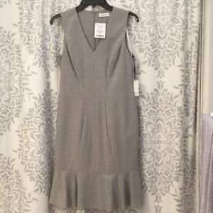 Grey Calvin Klein dress