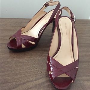 Ann Taylor Strap Heels