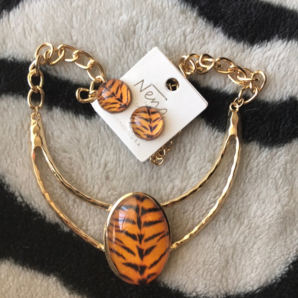 Tiger Statement Necklace