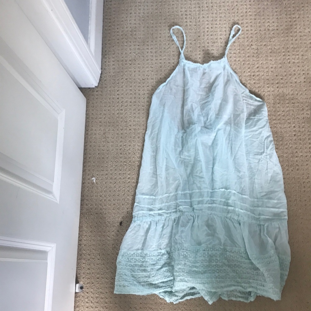 Free people see through throw on dress