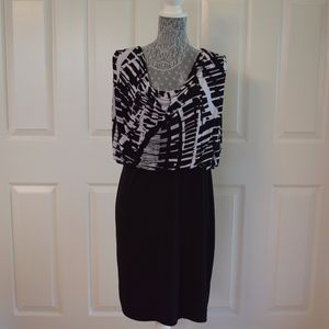 Black and White Dress Size 14