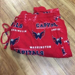 Men's Washington Capitols PJ Pants