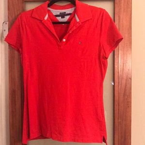 Tommy Hilfiger Red Polo