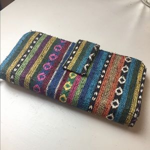 Bohemian/ Aztec print wallet