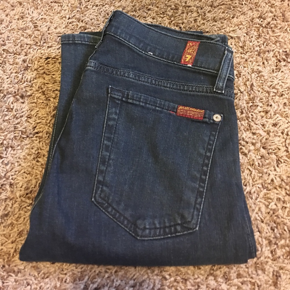 Size 26 7 for all Mankind jeans
