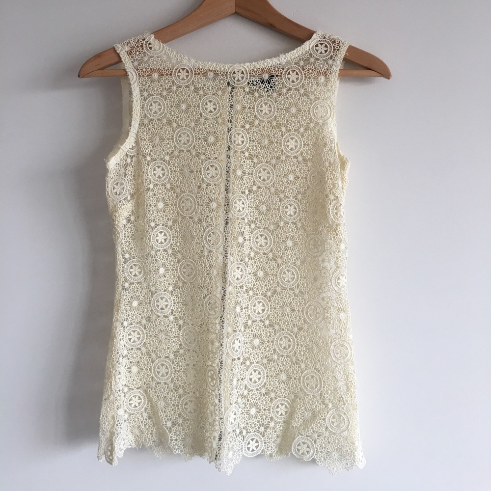 HILFIGER cutout sleeveless blouse
