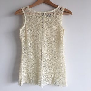 HILFIGER cutout sleeveless blouse