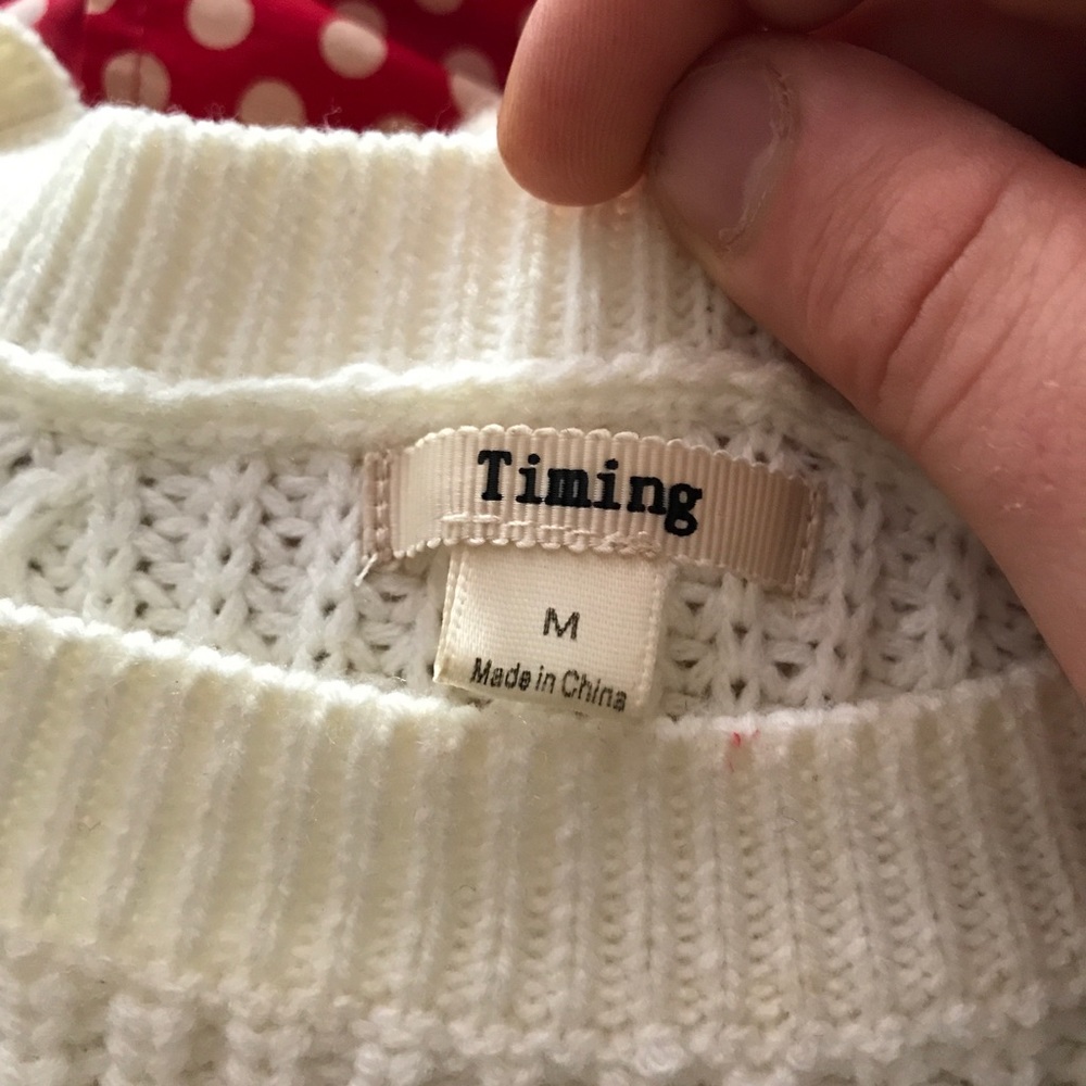 Sweetie baby sweater.