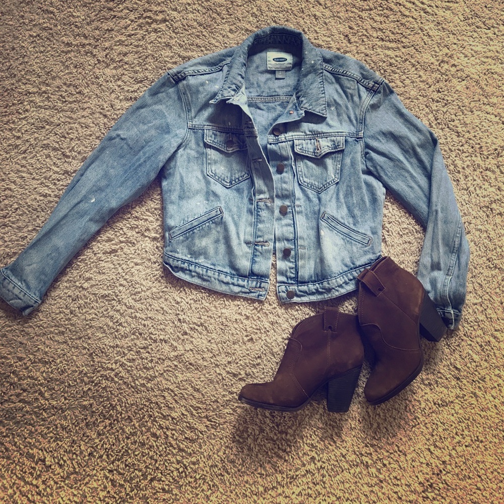 NWOT Jean Trucker Jacket