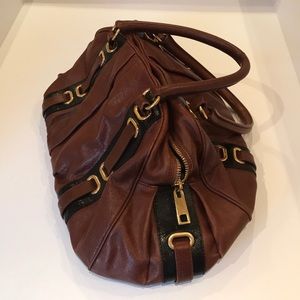 $ SOLD $ $1200 Marc Jacobs Couture Oversized Satchel Bag