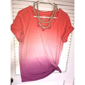 ๐ธ๐ผslub knit ombrรฉ tee! ๐ผ๐ธ ๐ธ๐ผslub knit ombrรฉ tee! ๐ผ๐ธ