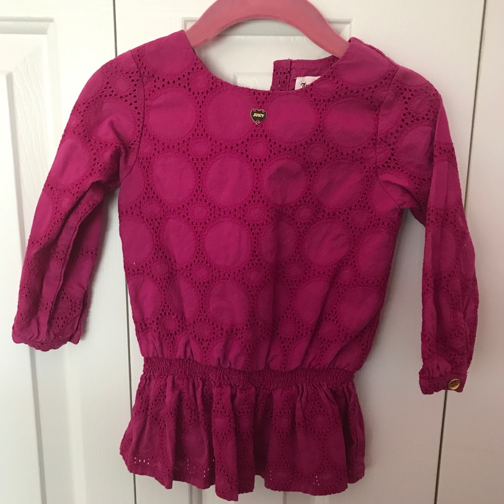 12/18M Juicy Couture top