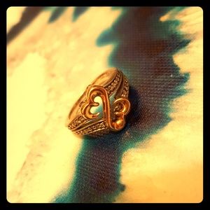 Kay Jewelers open hearts collection ring sz6