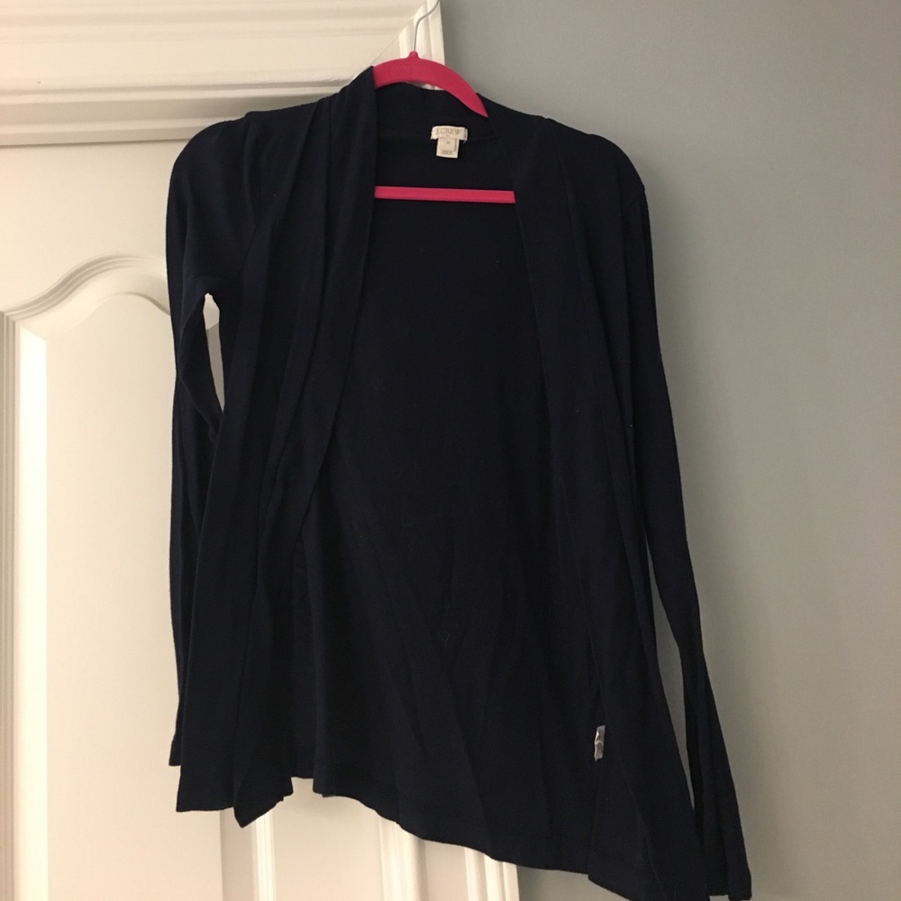 JCrew Navy Cardigan XS