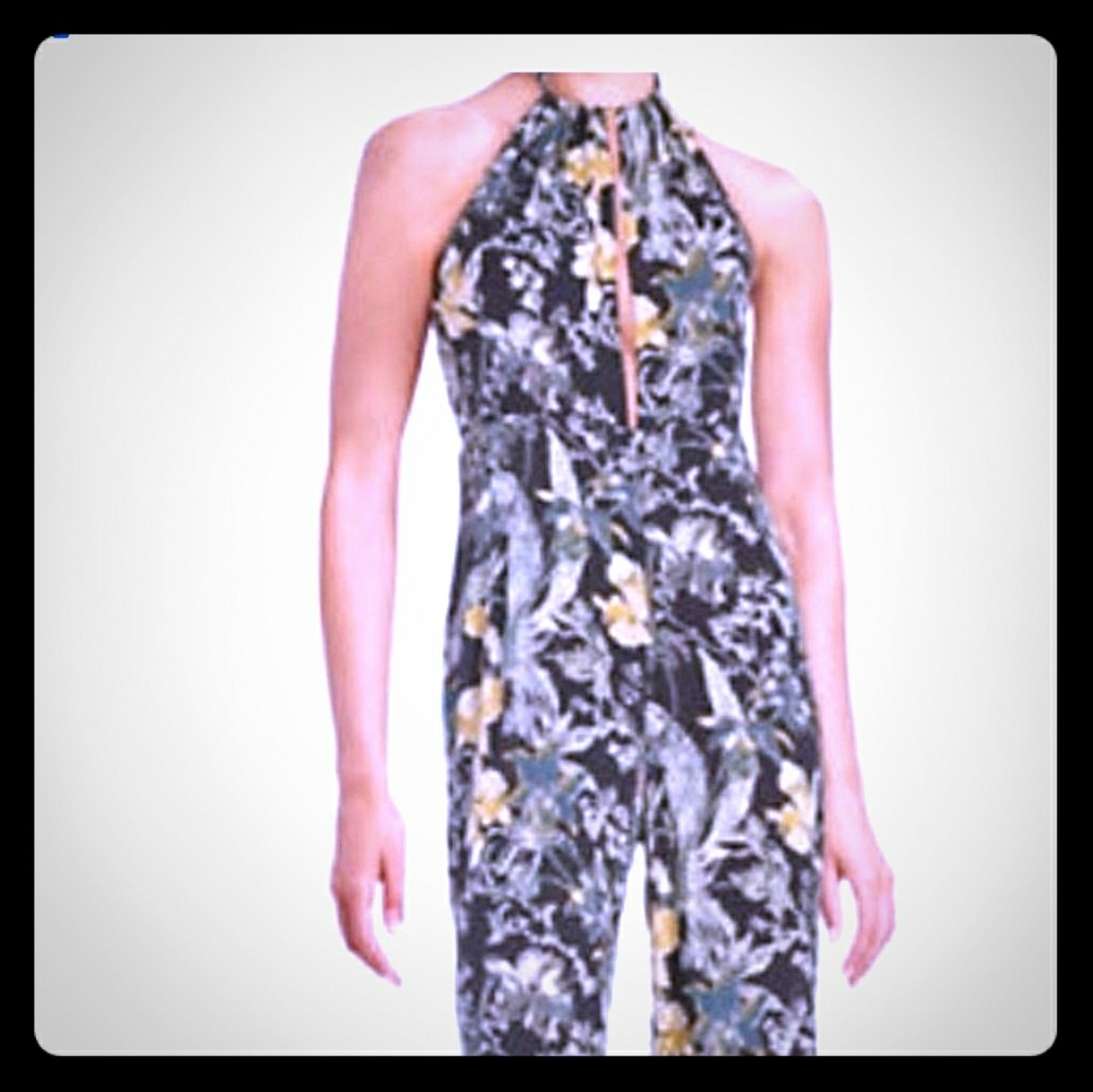 Free People halter jumpsuit