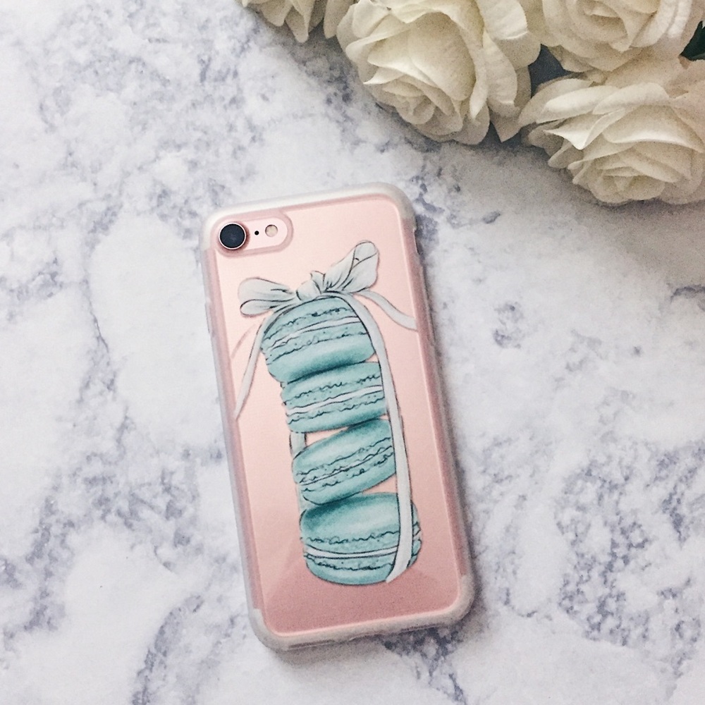 French Macarons Tiffany iPhone 7 6 Plus Phone Case