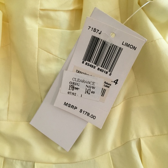 Yellow French Connection Dress, 4 - Picture 3 of 3