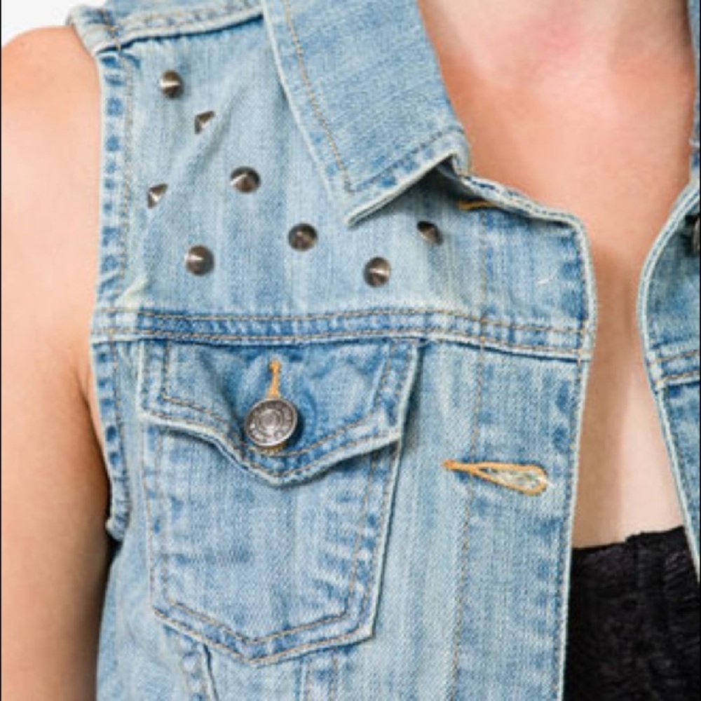Forever21 denim vest