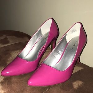 Pink Patent Leather Pumps